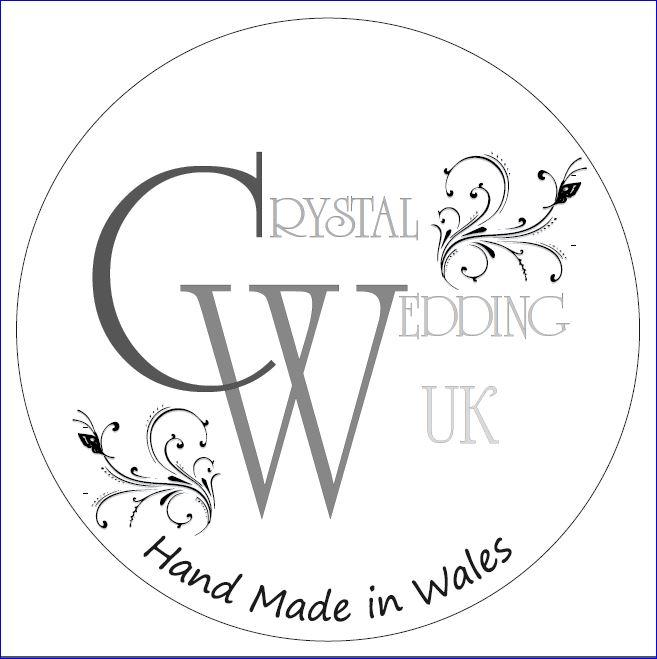 Swarovski letters/topper Crystal Wedding uk