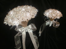 Load image into Gallery viewer, Luxury Crystal Wedding Bouquet: Clear Crystal Bead