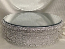 Load image into Gallery viewer, Crystal Effect Tiered Cake Stand with LED Lights