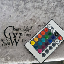 Load image into Gallery viewer, Personalized LED Castle Cake Topper: Engraved Acrylic Fairy Tale Decor