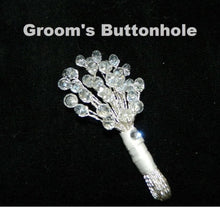 Load image into Gallery viewer, Luxury Crystal Wedding Bouquet: Clear Crystal Bead