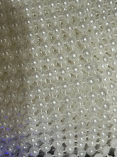 Load image into Gallery viewer, Pearl effect ribbon banding cake ribbon many widths 1M by Crystal wedding uk