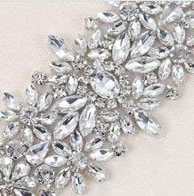 Load image into Gallery viewer, Cake brooch, crystal rhinestone cake decoration - Silver, Gold or Rose gold, FA-336 by Crystal wedding uk
