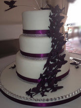 Load image into Gallery viewer, Diamante ribbon, Crystal effect cake trim, diamond mesh, bling mesh 1 METER cake trim. by Crystal wedding uk