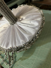 Load image into Gallery viewer, Silver Crystal Brooch Bouquet: Jeweled Wedding Bouquet