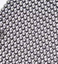 Load image into Gallery viewer, Crystal Diamante Ribbon: Black Back clear glass crystals im trBanding, Superior Sparkle (1 Yard)