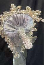 Load image into Gallery viewer, Diamante Flower Bouquet: Crystal Rhinestone Bridal Bouquet 8" x 13" -Handmade to order