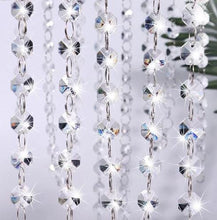 Load image into Gallery viewer, Crystal Chandelier Cake Stand – LED Light, Acrylic Base