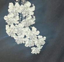 Load image into Gallery viewer, Crecsent Pearl & Lily bouquet : Crystal Rhinestone Bridal flowers