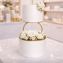 Load image into Gallery viewer, Hoop Metal Cake Separator for Wedding & Event Display cake
