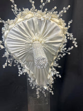 Load image into Gallery viewer, Luxury Ivory Rose Bridal Keepsake Bouquet – Handmade Heirloom Wedding Bouquet: