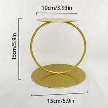 Load image into Gallery viewer, Circle Metal Cake Separator for Wedding & Event Display cake