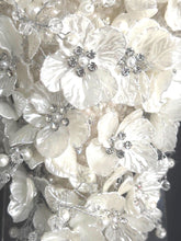 Load image into Gallery viewer, Luxury Ivory Rose Bridal Keepsake Bouquet – Handmade Heirloom Wedding Bouquet: