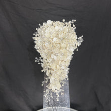 Load image into Gallery viewer, Ivory Pearl & Crystal Bridal Bouquet: Rhinestone Wedding Flowers