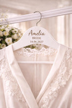Load image into Gallery viewer, Personalised Hangers/Engraved Hangers Bride & Bridesmaid/Wedding Gift/Personalized Bridal Dress Hanger/Wedding Hanger/ Wedding favors/Hanger