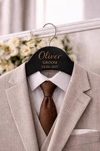 Load image into Gallery viewer, Personalised Hangers/Engraved Hangers Bride & Bridesmaid/Wedding Gift/Personalized Bridal Dress Hanger/Wedding Hanger/ Wedding favors/Hanger
