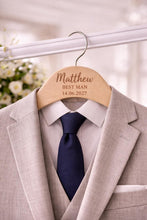 Load image into Gallery viewer, Personalised Hangers/Engraved Hangers Bride & Bridesmaid/Wedding Gift/Personalized Bridal Dress Hanger/Wedding Hanger/ Wedding favors/Hanger