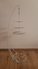 Load image into Gallery viewer, Metal frame and Suspended  cake plate kit, Hanging upside down cakes
