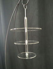 Load image into Gallery viewer, Hanging Cake Stand Kit, Chandelier Cake Support, Acrylic Plates

