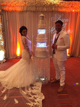 Load image into Gallery viewer, Crystal cake table by Crystal wedding uk
