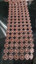 Load image into Gallery viewer, Pair (x2) Of Diamante flower Effect Crystal tie backs / hold Backs for Curtains &amp; Voiles by Crystal wedding uk
