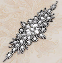 Load image into Gallery viewer, Crystal Tie Backs Curtains hold backs, magnetic holder by Crystal wedding uk
