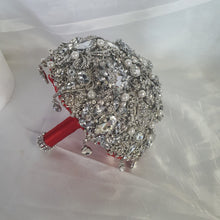 Load image into Gallery viewer, Brooch bouquet, jewel bouquet, Full jeweled bouquets. by Crystal wedding uk
