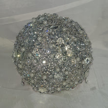 Load image into Gallery viewer, Brooch bouquet, jewel bouquet, Full jeweled bouquets. by Crystal wedding uk
