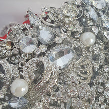 Load image into Gallery viewer, Brooch bouquet, jewel bouquet, Full jeweled bouquets. by Crystal wedding uk
