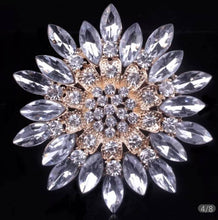 Load image into Gallery viewer, Cake brooch, crystal rhinestone cake decoration -6.8cm by Crystal wedding uk
