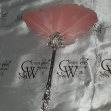 Load image into Gallery viewer, metal handle with accent jewel
