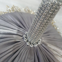 Load image into Gallery viewer, Diamante bouquet, rose &amp; brooch Jewel rhinestone crystal wedding bouquet Crystal Bridal Bouquet, rose cascade bouquet Crystal wedding uk
