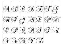 Load image into Gallery viewer, A to Z Crystal gold mirror Letter 6&quot; monogram initial, rhinestone Cake Topper decor, rhinestone cake topper jewel letters decorations.
