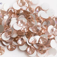 Load image into Gallery viewer, Rose gold Crystal heart Cake topper, perdonalised 6&#39;&#39; [ Entwined hearts -personalised cake topper bling cake topper [ rhinestone cake topper
