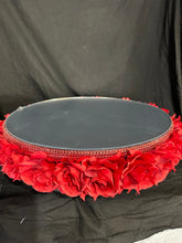 Load image into Gallery viewer, Rose wedding cake stand &amp; Roses for the cake side many colours by Crystal wedding uk

