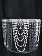 Load image into Gallery viewer, Wedding cake stand, Pearl &amp; crystal cake plate. by Crystal wedding uk
