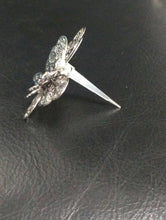 Load image into Gallery viewer, 3d silver Metal Butterfly cake topper set
