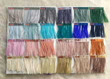 Load image into Gallery viewer, Feather Fan bouquet luxury alternative Bouquet Great Gatsby wedding style -ANY COLOUR Artificial bouquet by Crystal wedding uk
