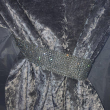 Load image into Gallery viewer, Crystal Tie Backs Curtains &amp; Voiles REAL STONES - extra wide 6cm by Crystal wedding uk

