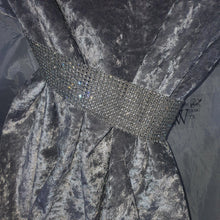 Load image into Gallery viewer, Crystal Tie Backs Curtains &amp; Voiles REAL STONES - extra wide 6cm by Crystal wedding uk
