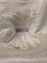 Load image into Gallery viewer, Feather cake stand, Great Gatsby, 1920&#39;s wedding. by Crystal wedding ukw
