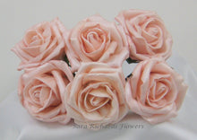 Load image into Gallery viewer, Rose tier cake dividers, Rose wedding cake decorations

