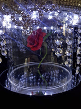 Load image into Gallery viewer, Cake Stand, MAGICAL RED ROSE', wedding cake divider, cake separator, Cake stand 6" 8" 10" 12" 14" by Crystal wedding uk
