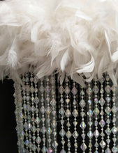Load image into Gallery viewer, Feather cake swing suspended Swing cake platform by Crystal wedding uk
