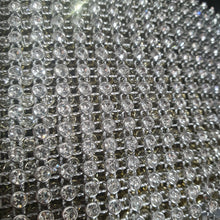Load image into Gallery viewer, Crystal cake stand Crystal Rhinestone cake stand forwedding cake display REAL RHINESTONE by Crystal wedding uk
