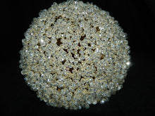 Load image into Gallery viewer, Crystal bead Bouquet, Bridal wedding flowers, brides bouquet bling sparkle alternative flowers by Crystal wedding uk
