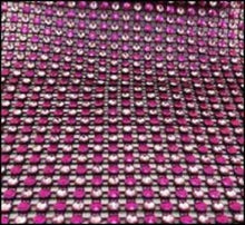 Load image into Gallery viewer, Sparkling silver &amp; diamante gem cake trim banding many colours by Crystal wedding uk
