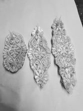 Load image into Gallery viewer, Cake brooch set of 4 , crystal rhinestone &amp; pearl cake decoration - Silver or , Rose gold Gold by Crystal wedding uk
