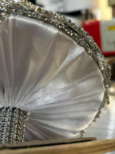 Load image into Gallery viewer, Silver Crystal Brooch Bouquet: Jeweled Wedding Bouquet
