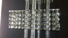 Load image into Gallery viewer, Real crystal Wedding cake stand set of 3 to 6 tiers - OTHER SIZES AVAILABLE by Crystal wedding uk
